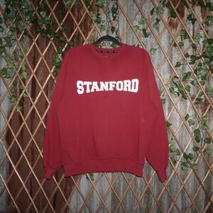 Medium -Vintage Stanford university embroider 90s sweatshirt